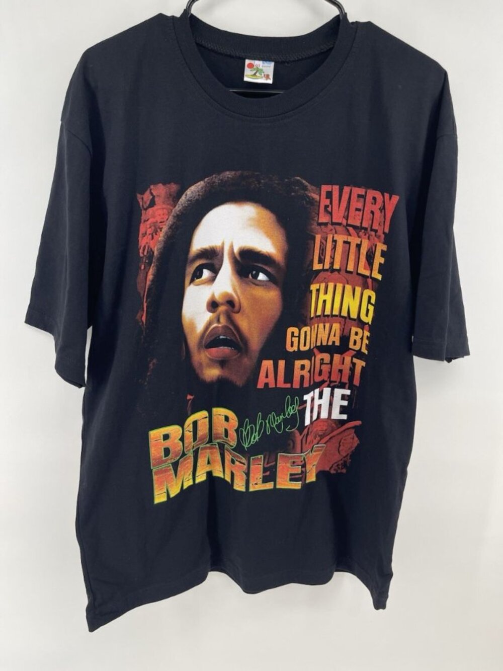 Bob Marley Raggae Shirt Double Sided Graphic 70 Rare XL Classic Jamaica Resort - Picture 2 of 12